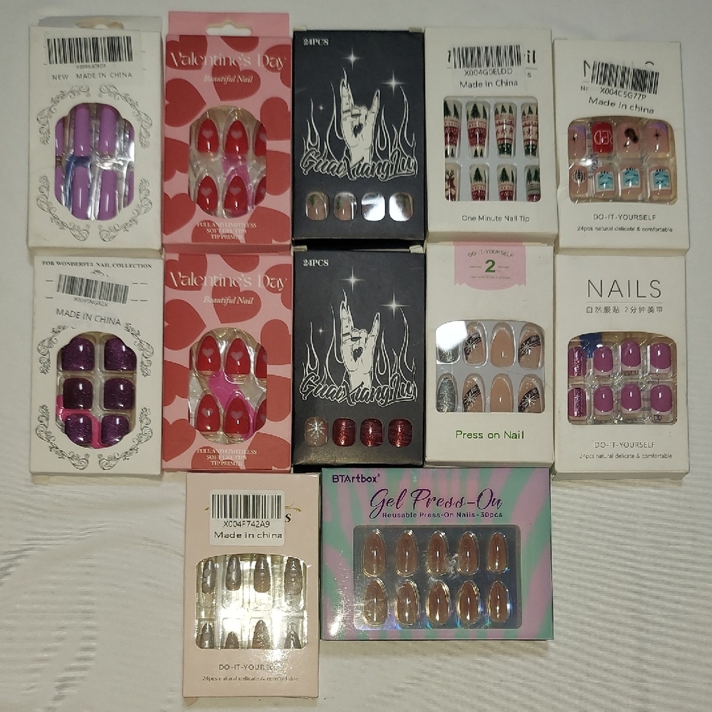 12 Pack Presson Nails